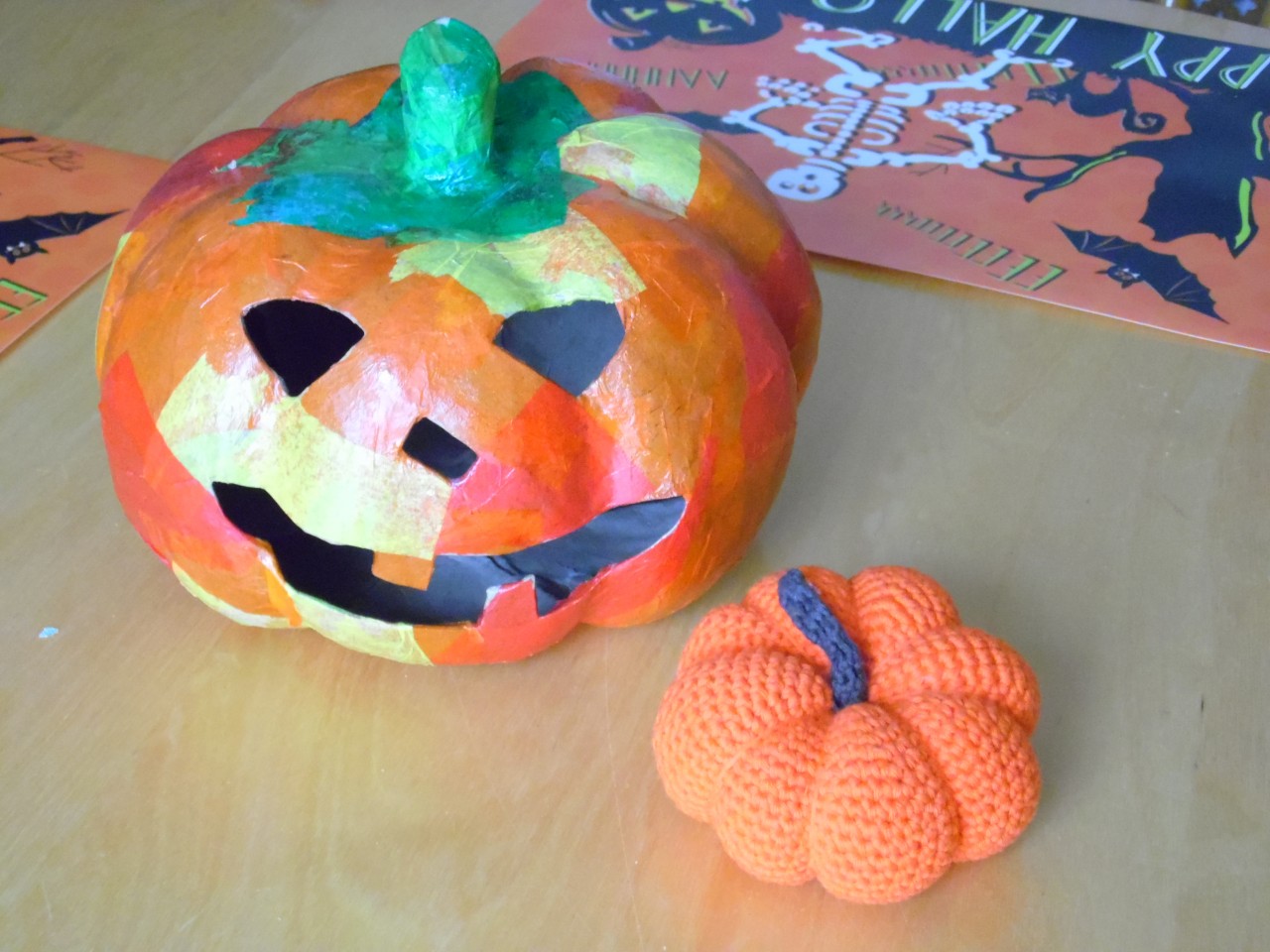 Handmade pumpkins