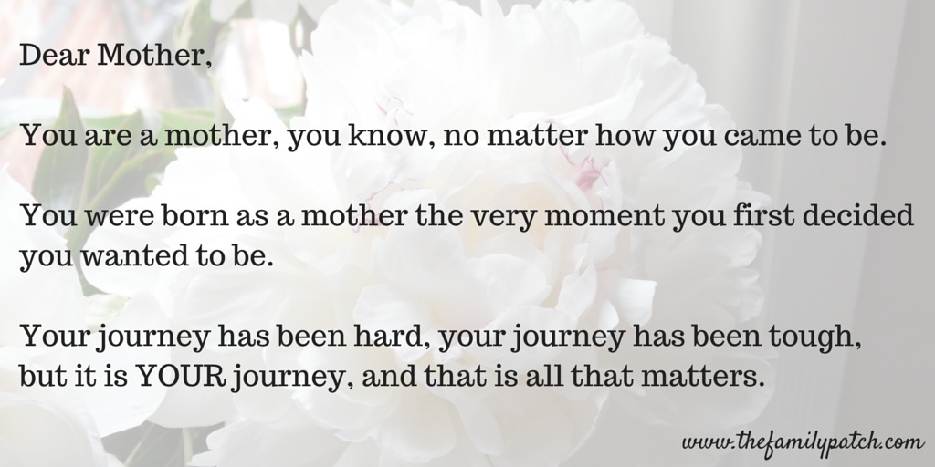 Dear Mother - a love letter about your journey