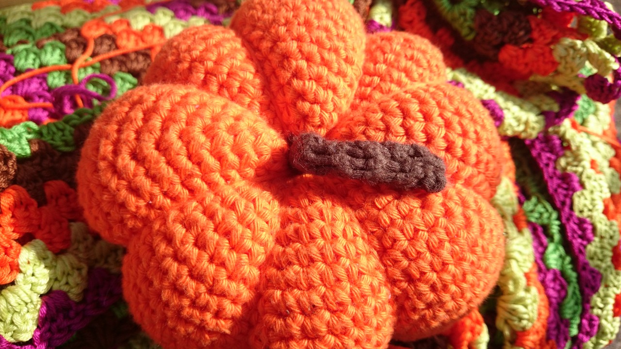 Crochet Pumpkin for Autumn Equinox