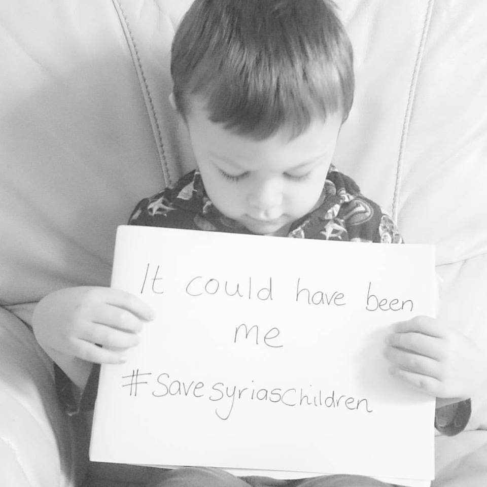 #savesyriaschildren It could have been me